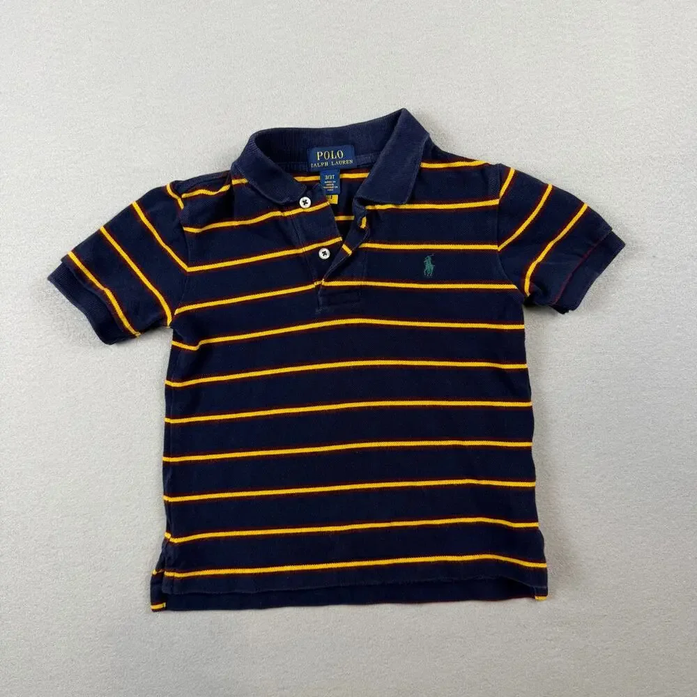 Polo Ralph Lauren Toddler Striped Polo Shirt 3T